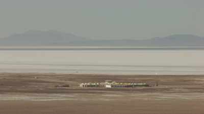 Habitations aux abords du Salar d'Uyuni