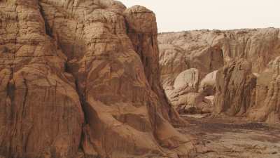 Formations rocheuses entre Tamanrasset et Djanet
