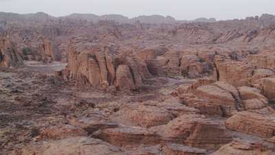 Canyons et formations rocheuses près de Djanet