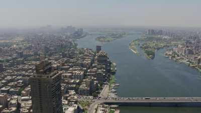 Le Caire sur les bords du Nil