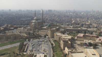 Vue des quartiers du Caire