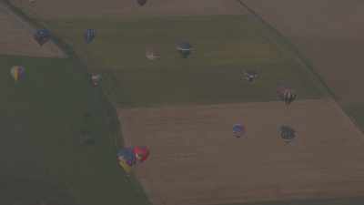 Décollage de montgolfières
