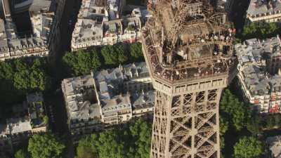 Gros plans sur la Tour Eiffel