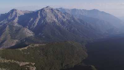 Région montagneuse de Haute Corse