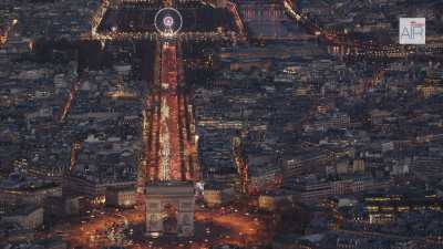 L'Axe historique de Paris et l'Arc de Triomphe