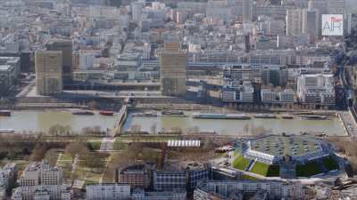 La Bibliothèque Nationale de France et le paysage de l'Est parisien