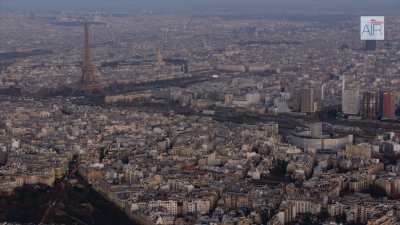 Paris Ouest, les quartiers de La Muette et Passy au crépuscule