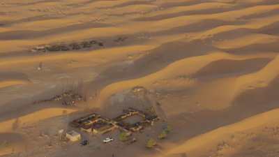 Tourisme dans les dunes de Merzouga
