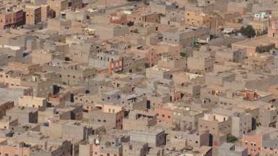 Survol de la ville de Ouarzazate