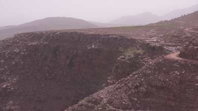 Formations rocheuses, plateau de Timnkar
