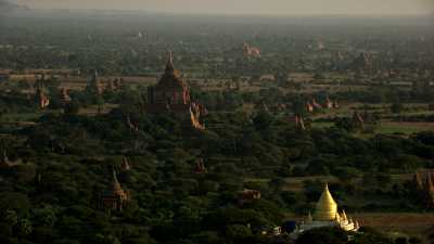 Les temples de Bagan à perte de vue