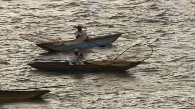 Pêcheurs traditionnels de l'île de Janitzio