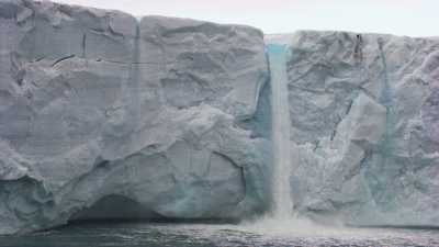 fonte du glacier Austfonna