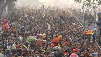 Mouvements de foule, fête hindoue de Gadhimai