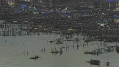 Bateaux sinistrés après le passage du  typhon Haiyan
