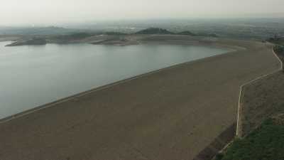 Fort Ramkot, barrage et lac Mangla