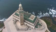 La ville et la Mosquée Hassan II