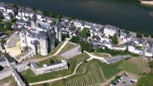 Château de Saumur et images de la Loire
