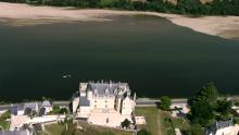 Confluence Vienne-Loire et Château et village de Montsoreau