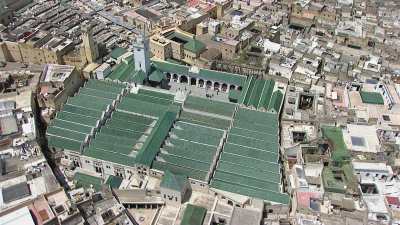 L'université Al Quaraouiyine et ses toits verts