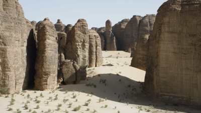 Paysages désertiques près de Al-Ula