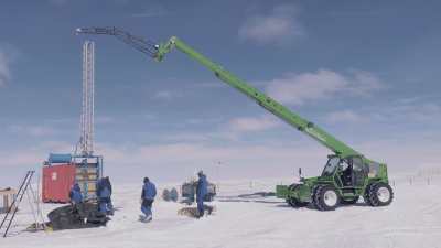 Forage et casing, programme Subglacior