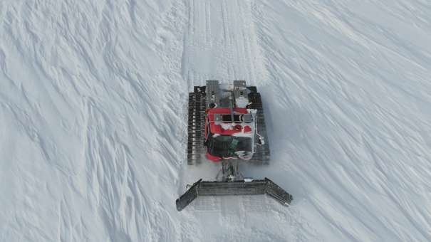 Le convoi de ravitaillement de la station scientifique Concordia