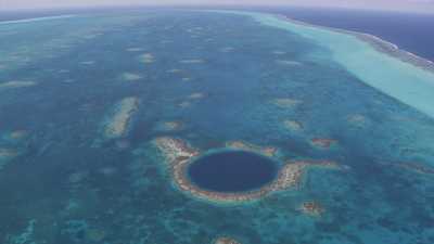 Le grand Trou Bleu du Bélize