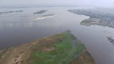Approche vers Brazzaville