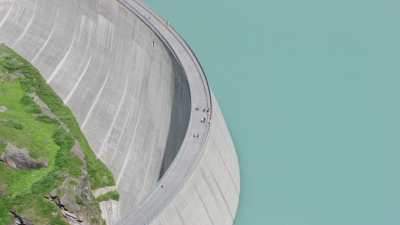 Le barrage de Grande Dixence