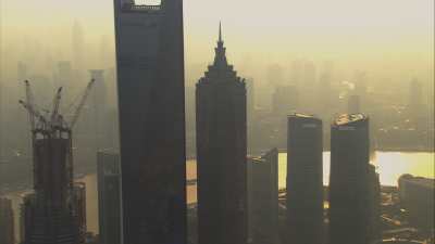 Atmosphère polluée le soir