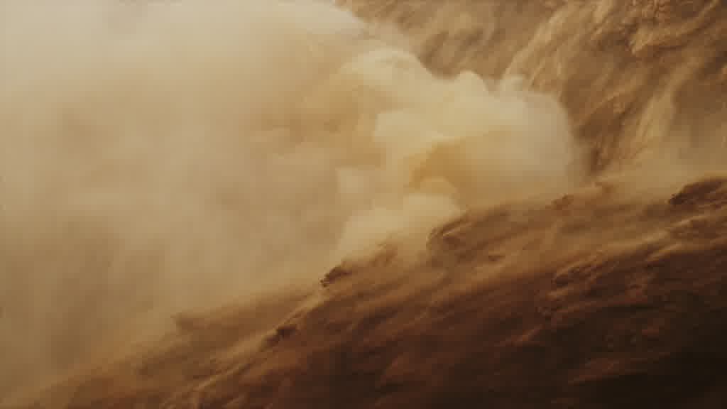 Spectaculaire lâcher des eaux du barrage de Xiaolangdi