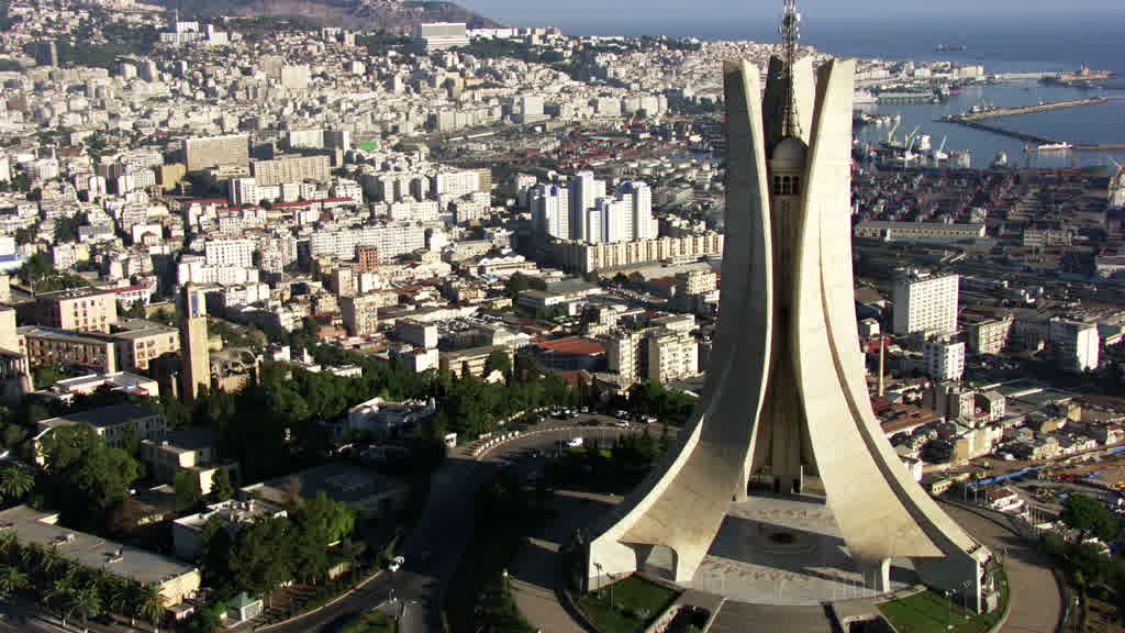 Le mémorial du Martyr à Alger