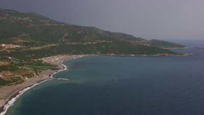Route le long de la côte, sud de Béjaïa