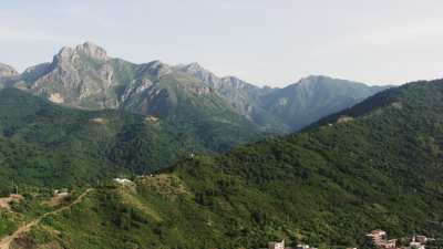 Montagnes, collines et forêts près de Béjaïa