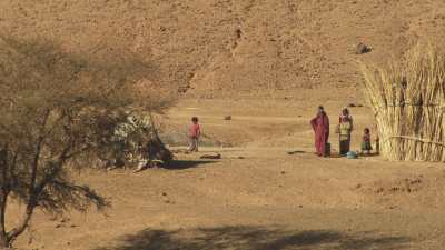 Villages dans le Hoggar, près de Tamanrasset