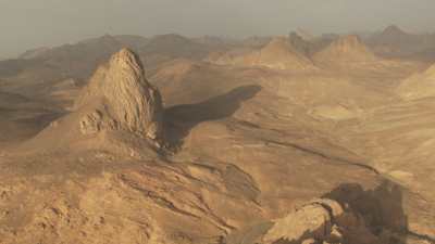 Formations rocheuses dans le désert