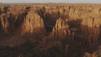 Canyons au crépuscule
