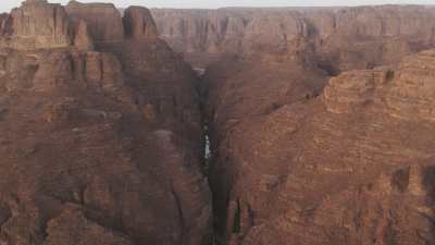 Canyons au crépuscule