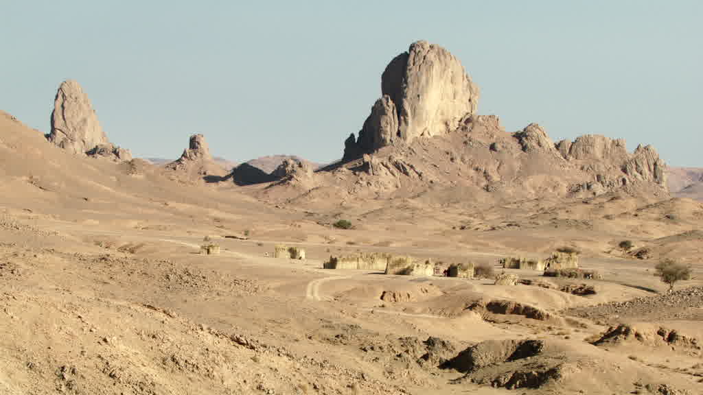 Petit village dans le Hoggar