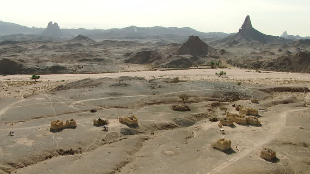 Petit village dans le Hoggar