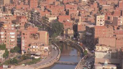 Agglomérations au sud du Caire