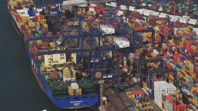 Zone portuaire d'Alexandrie