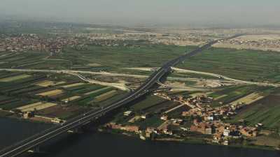 Delta du Nil près du Caire