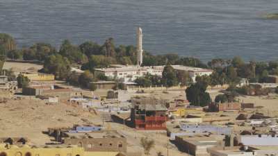 Assouan, survol de la ville