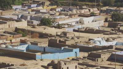 Assouan, survol de la ville