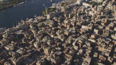Immeubles et habitations d'Assouan