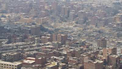 Vue des quartiers du Caire