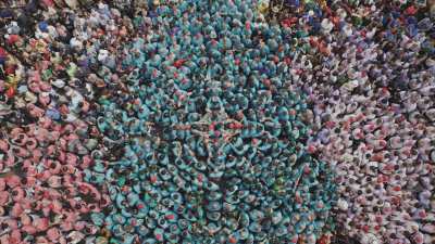 Les Castells, Tours humaines