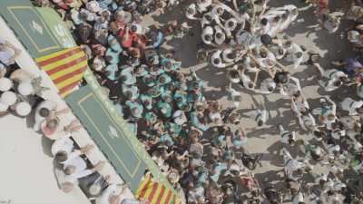 Les Castells, Tours humaines